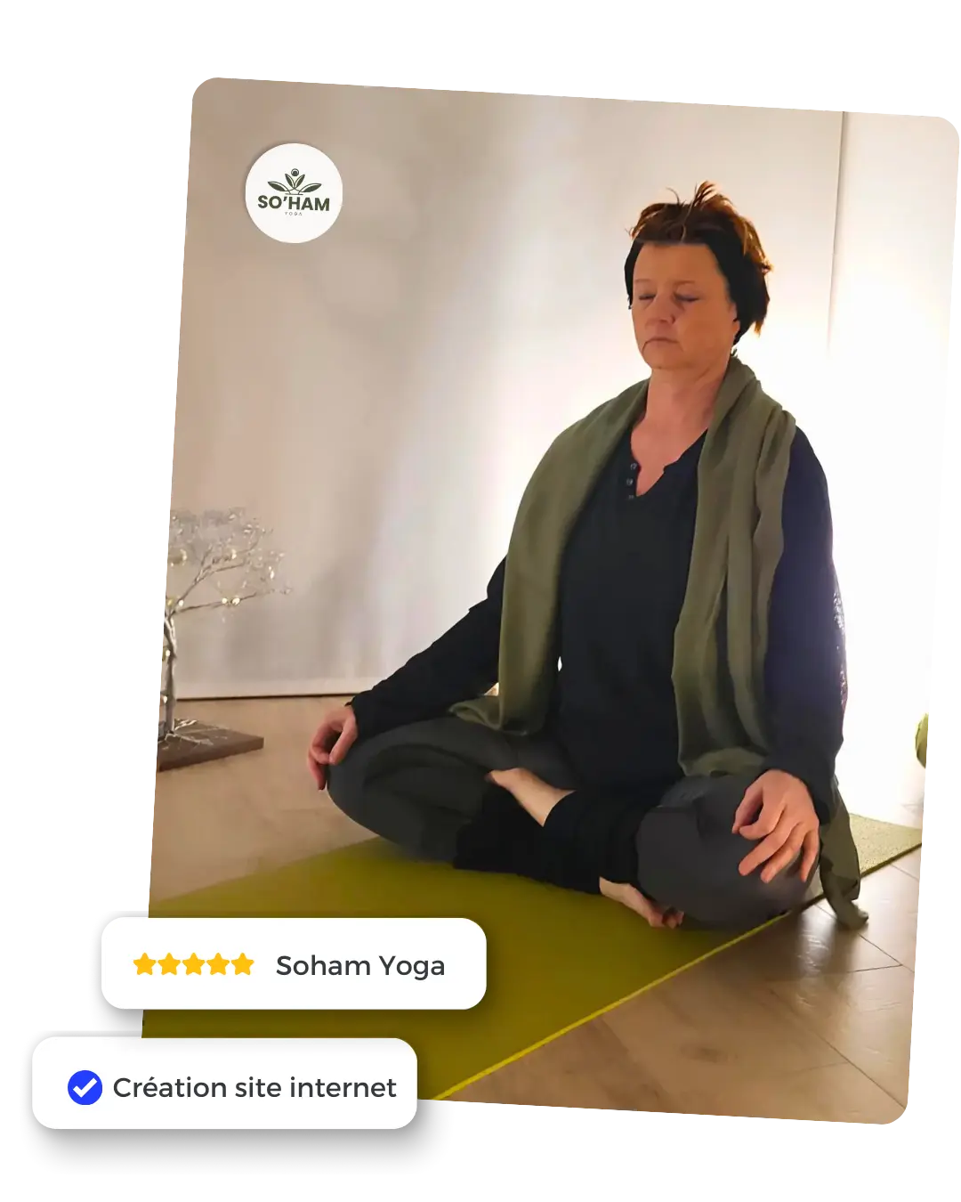 creation site internet yoga