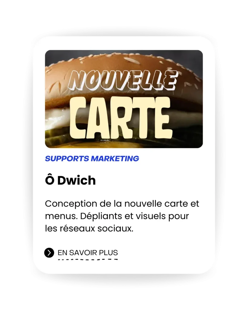 o dwich carte restaurant